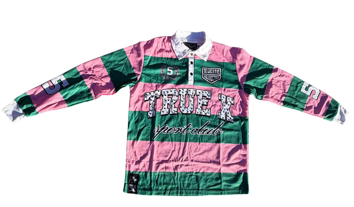 TRUE X long sleeve polo